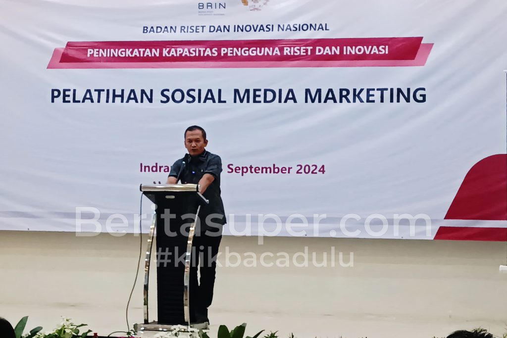 Bambang Hermanto bersama BRIN : Masyarakat Harus Cerdas Dalam Menggunakan Sosmed