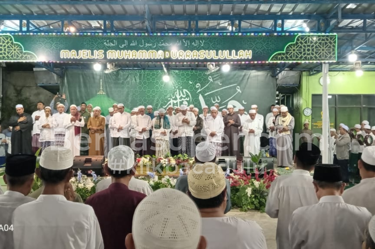 Maulid Akbar dan Haul Habib Abdurachman Al Hinduan di Tegalurung Balongan Indramayu Berlangsung Khidmat