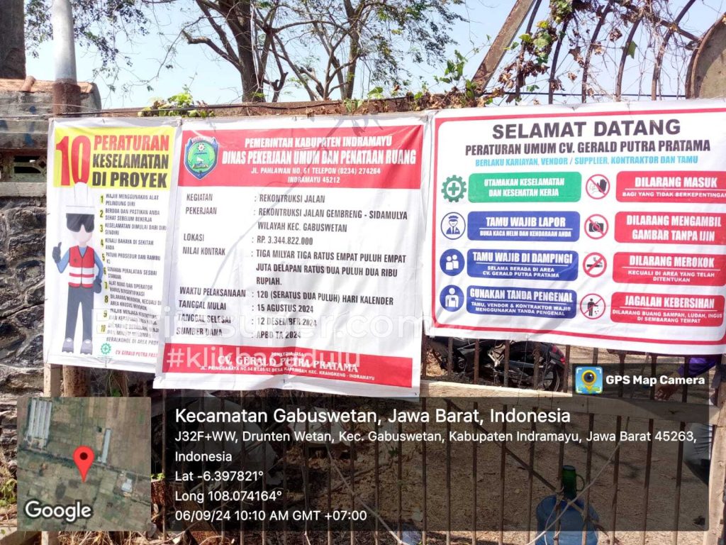 Dugaan Penyimpangan Proyek Konstruksi Jalan Gembreng-Sidamulya, Indramayu