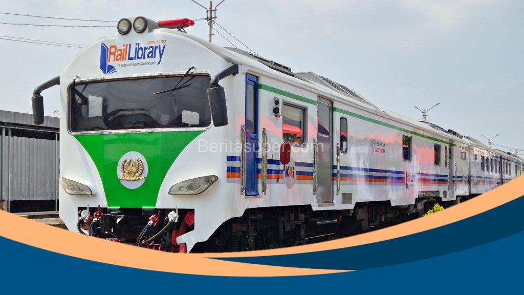 KAI Hadirkan Rail Library, Ajak Siswa Belajar di Dalam Kereta