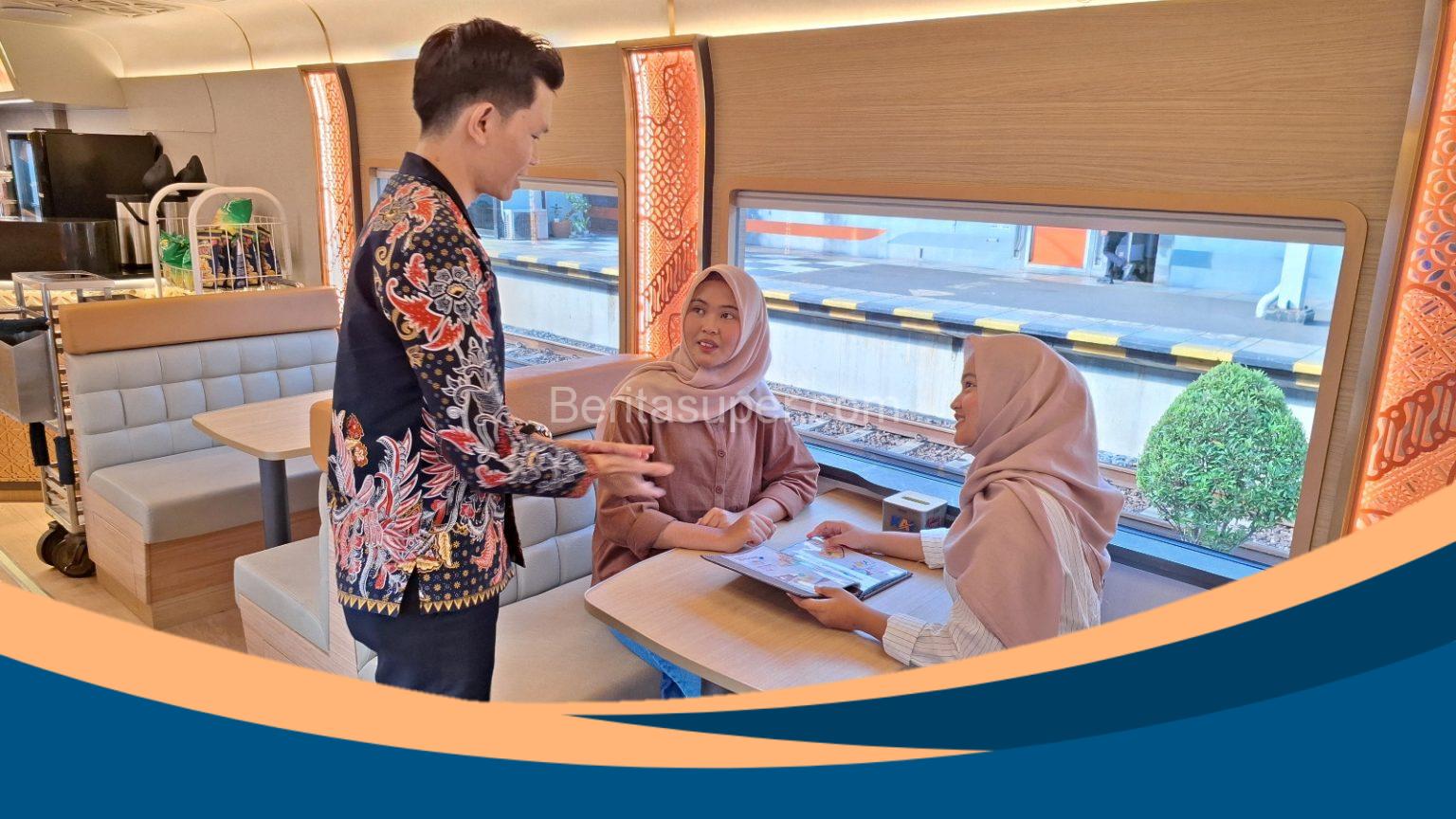 KAI Daop 3 Cirebon menghadirkan Kereta Makan Premium