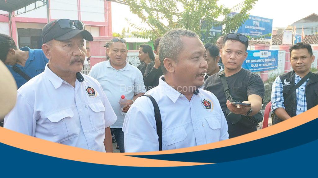 polemik pengosongan Graha Pers indramayu.