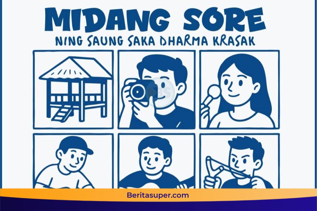Midang Sore Desa Krasak Meriah, Kuwu Arif Apresiasi Kreativitas Pemuda