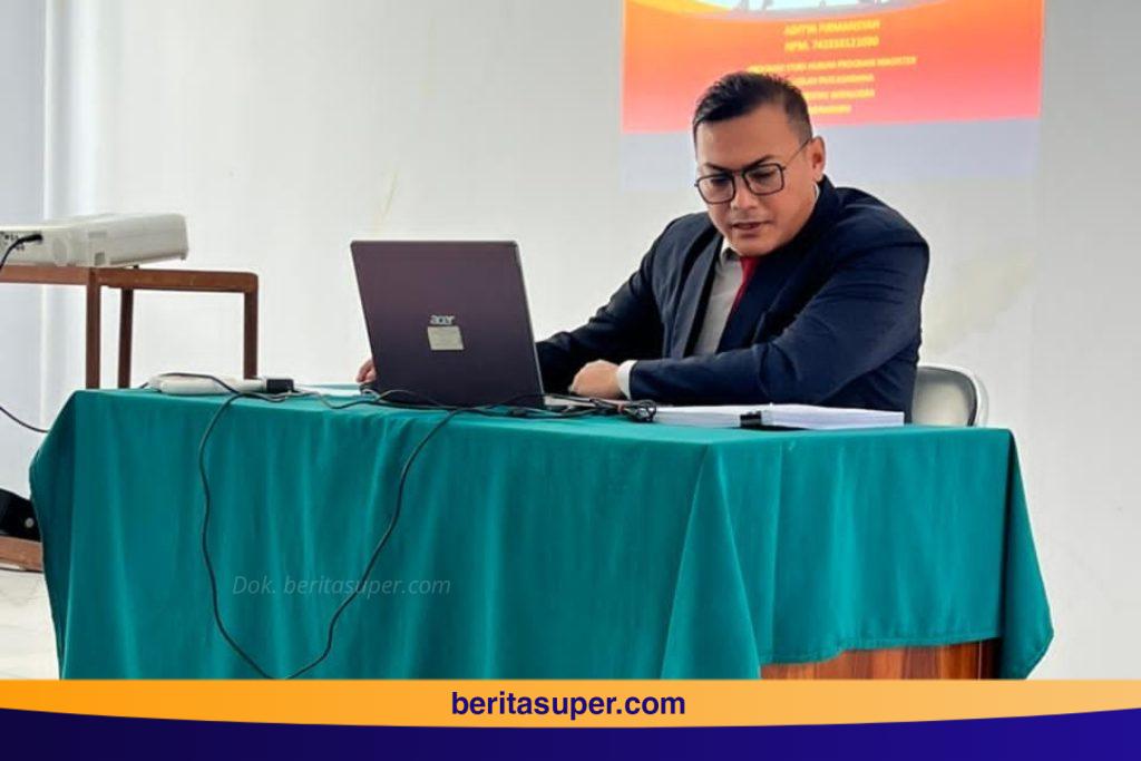 Founder BeritaSuper.com, Aditya Firmansyah Resmi Sandang Gelar Magister Hukum Aditya Firmansyah Raih Gelar Magister Hukum di Universitas Wiralodra