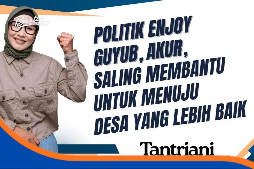Tantriani, calon Kuwu Desa Sukajati dengan slogan SEHATI