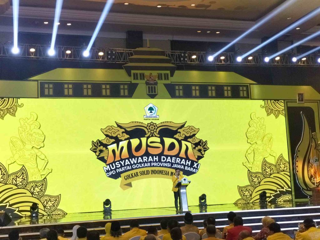 Musda XI Partai Golkar Jawa Barat di Bandung, forum penentuan kepemimpinan daerah Partai Golkar