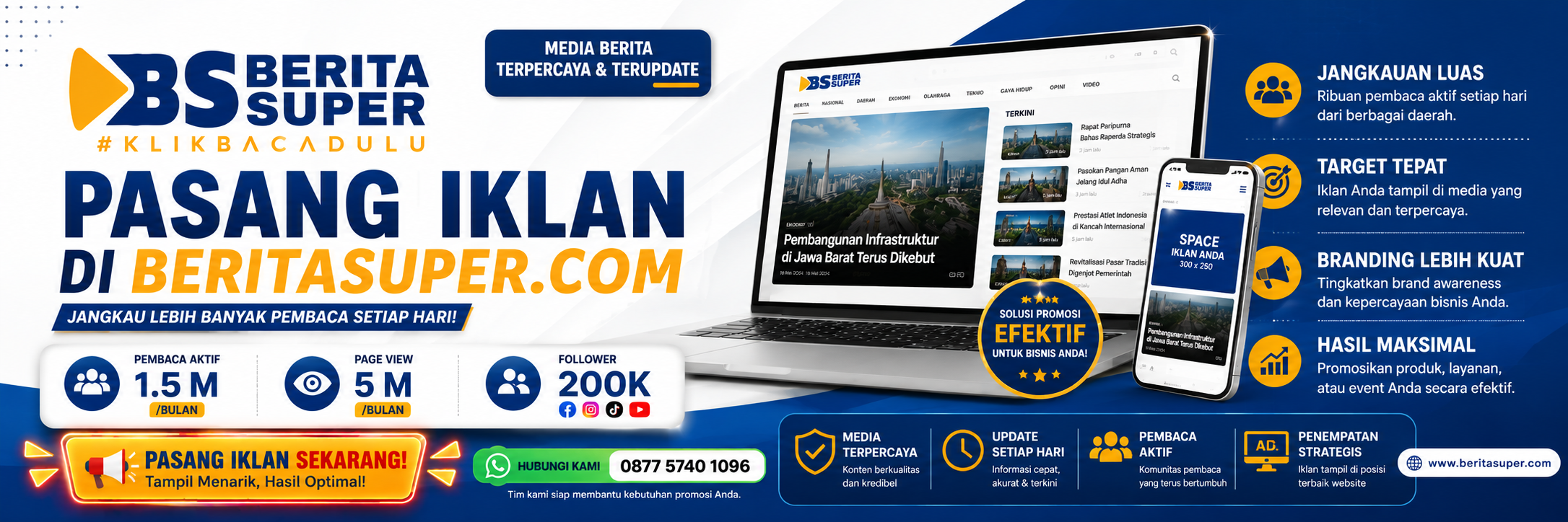 Pesan Jasa pembuatan website dan aplikasi Super Digital
