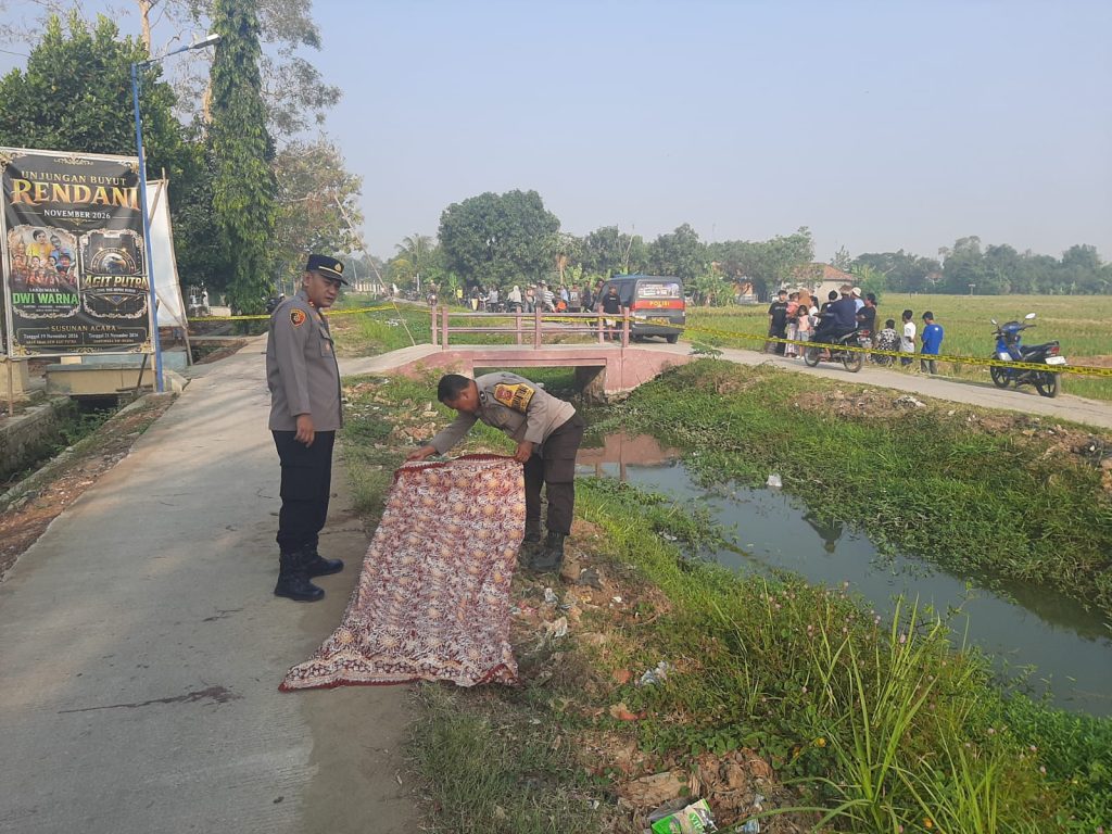 Penemuan Pria Tewas di TPU Buyut Rendani Indramayu