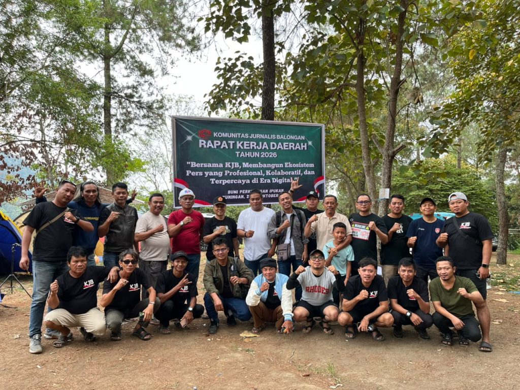 Dikaki Gunung Ciremai, Rakerda KJB Fokus Tingkatkan Profesionalisme Jurnalis Peserta Rakerda KJB 2026